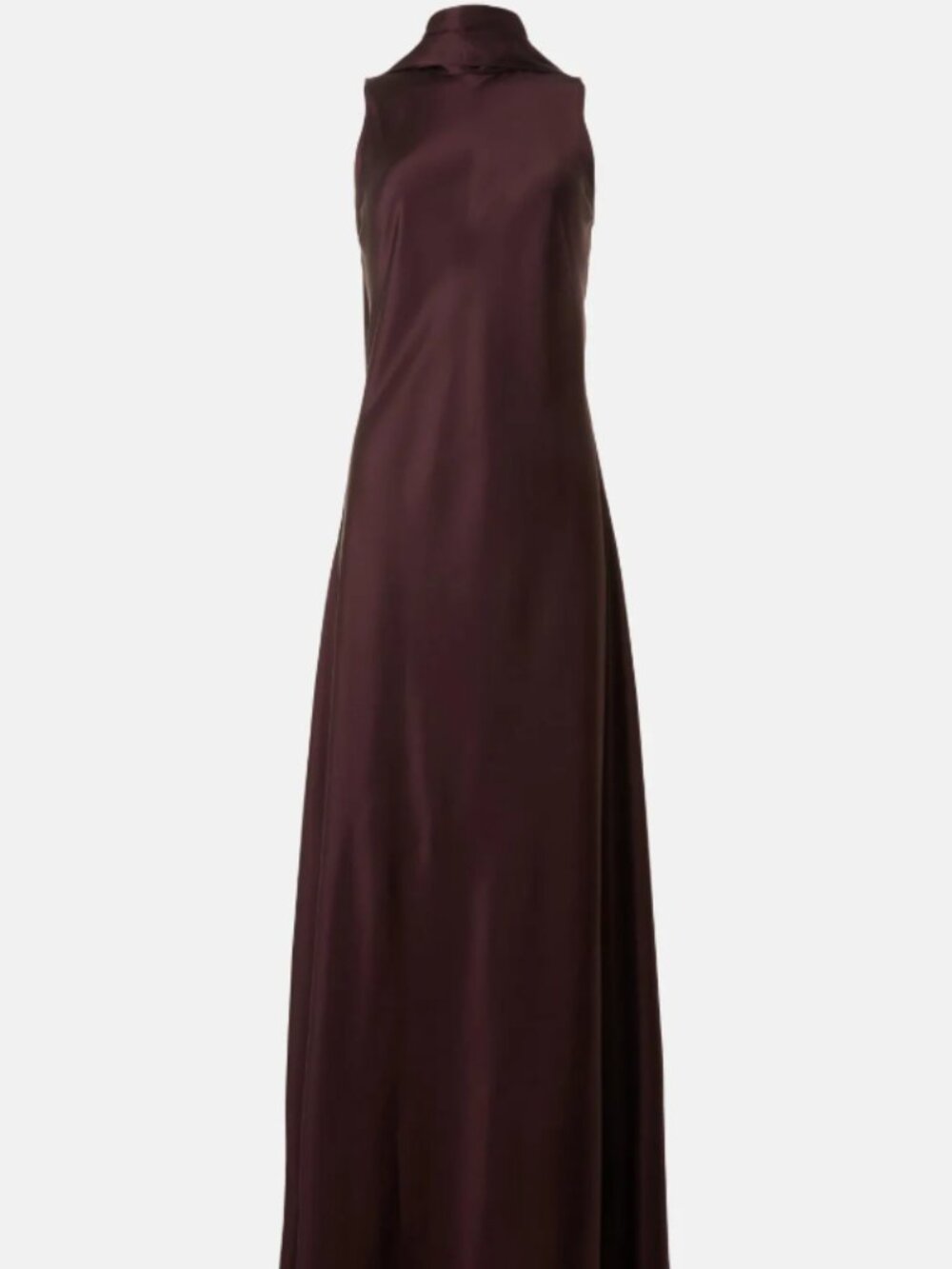 RTR-119 Reiss Fae Satin Sash Detail Gown
